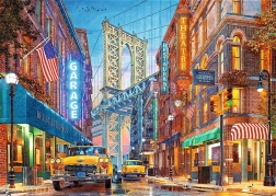 TREFL Puzzle Premium Plus: Vista sul ponte di Manhattan 500 pezzi