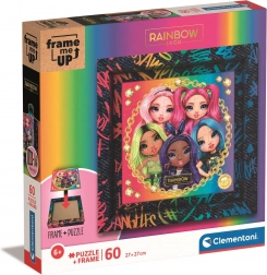 Clementoni puzzle Frame Me Up: Rainbow High 60 pezzi