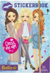 Libro con adesivi – vesti la tua bambola A4