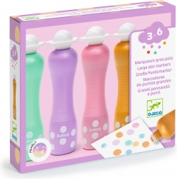 DJECO pennarelli in spugna con effetto perlato