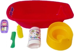Set per il bagnetto delle bambole per bambini