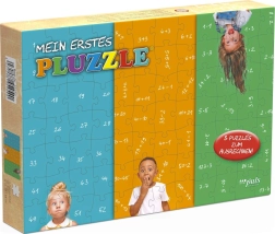 pluzzle i miei primi puzzle di matematica 3×56 pezzi