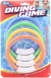 Set di anelli da immersione per l’acqua (4 pz)