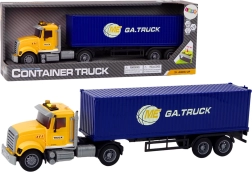 Camion con rimorchio con effetti e propulsione