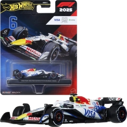Hot Wheels Premium Formula 1 monoposto 2025 Visa Cash App Racing Bulls Isack Hadjar #6 - 1 pezzo