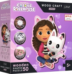 Puzzle in legno junior Gabby 50 pezzi