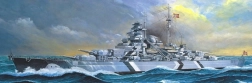 Modello in plastica della corazzata Tirpitz 1:800