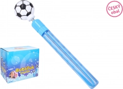 Bolle di sapone palla da calcio 60 ml, 28 cm – confezione in ceco