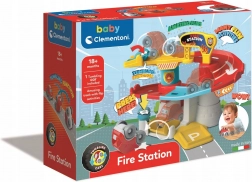 Clementoni Baby autorimessa Tumbling Cars – stazione dei pompieri