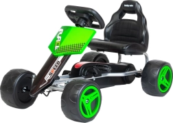 Go-kart a pedali per bambini Baby Mix Speedy verde