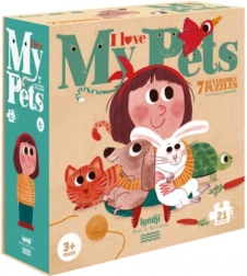Puzzle LONDJI Tutti i miei animali domestici