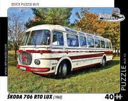 RETRO-AUTA Puzzle BUS Škoda 706 RTO LUX (1960) 40 pezzi