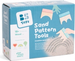 Strumenti in legno per creare motivi nella sabbia - 3 pz