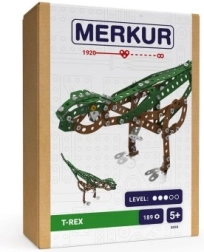 Kit di costruzione MERKUR T‑Rex modello in metallo 189 pz