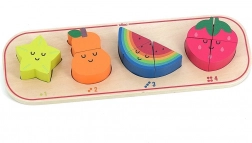 Puzzle ad incastri Imparo a Contare Frutta Sarah Betz