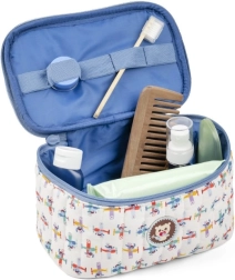 Lilliputiens trousse da toilette per bambini cagnolino Jules, blu