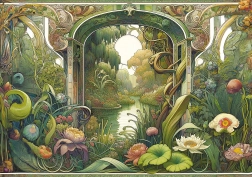 Puzzle Giardino Dimenticato 500 pezzi