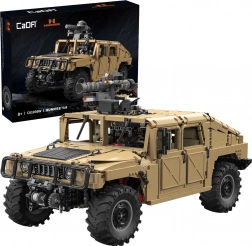 Set di costruzione CaDA veicolo fuoristrada HUMVEE 53 cm – off-road militare, 3935 pezzi
