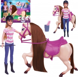 Woopie Royal set bambola adorabile con cavallino e accessori