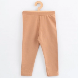 leggings da bambina in felpa New Baby Kindergarten beige