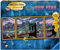 Ravensburger CreArt panorama New York – pittura con i numeri