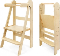 Torre di apprendimento pieghevole LOFTY – naturale