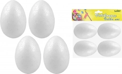 Uova decorative in polistirolo 8 cm, 4 pezzi