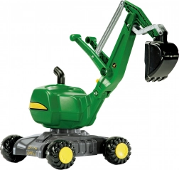 gru escavatrice a pedali e scavatrice per bambini Rolly Toys John Deere – verde