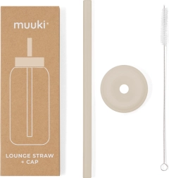 Muuki Lounge cannuccia e coperchio Summer Sand