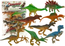 Set di figurine Dinosaur Park 8 pezzi