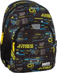 Zaino per bambini BackUP Cyber Attack 12 l nero