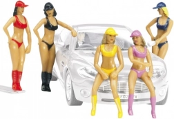 Figurine hostess 1:32 (5 pz)
