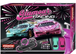 Pista Carrera GO!!! Glamour Racing con Auto Girls Power 4,9m
