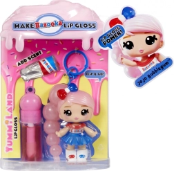 Lalka Yummiland Lip Gloss Jojo Bubblegum – bambola con creazione di lucidalabbra bicolore fai-da-te