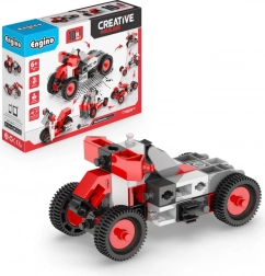 engino creative builder 10 in 1 kit veicoli per bambini 6+