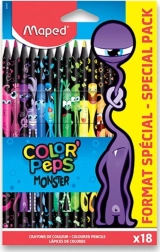 Pastelli MAPED Color'Peps Monster 18 pz