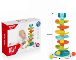 Torre con scivolo e palline Elefantino