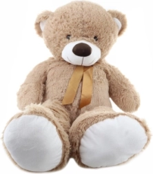 Orsetto di peluche con fiocco 100 cm