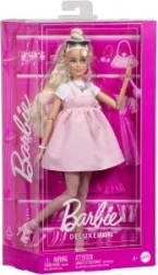 Barbie deluxe modella con vestiti con fiocco