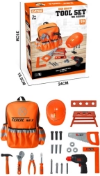 Set di attrezzi per bambini con zaino