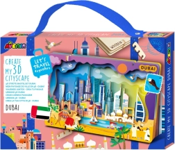Puzzle 3D in legno panorama urbano – DUBAI