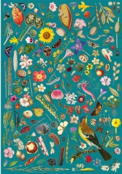 Puzzle Fantasia floreale 500 pezzi