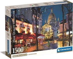 Puzzle 1500 pezzi compact Paris Montmartre