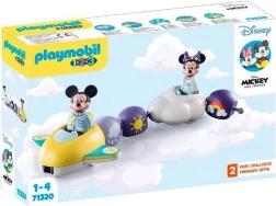 Set di figurine PLAYMOBIL 1.2.3 DISNEY – Topolino e Minnie: giretto tra le nuvole