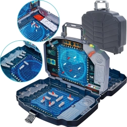 Battaglia navale elettronica in valigetta con luci e suoni, 5+