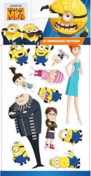 Tatuaggi temporanei Cattivissimo Me 4