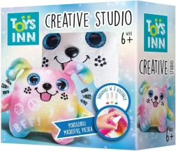 Set creativo Spray Dye – cagnolino di peluche da colorare