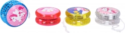 Yo-yo a tema unicorno con effetti luminosi 5,5 cm