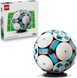 LEGO Editions pallone da calcio – set da esposizione con mini stadio
