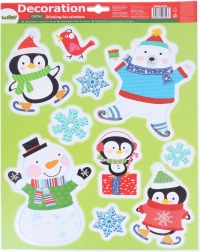 Decorazione natalizia per finestra 41 × 29 cm